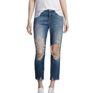 J Brand Alana High Rise Crop Skinny Jeans -Torrent